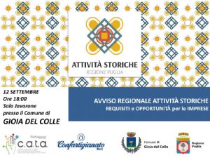 Promozione e valorizzazione delle attività storiche e di tradizione